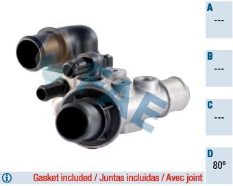 Termostatas, aušinimo skystis FAE 5337180