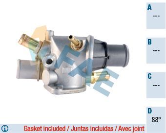 Termostatas, aušinimo skystis FAE 5340088