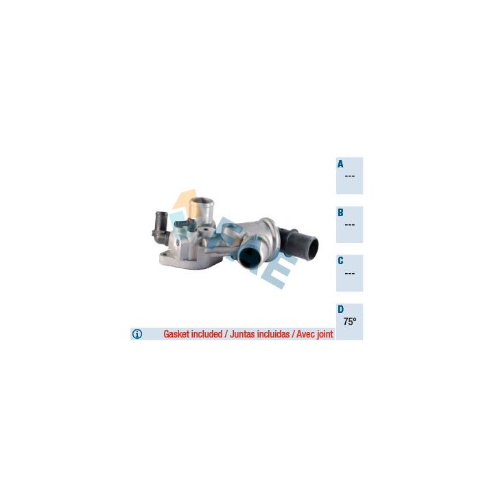 Termostatas, aušinimo skystis FAE 5340375