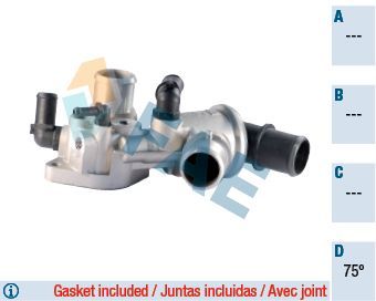 Termostatas, aušinimo skystis FAE 5340475