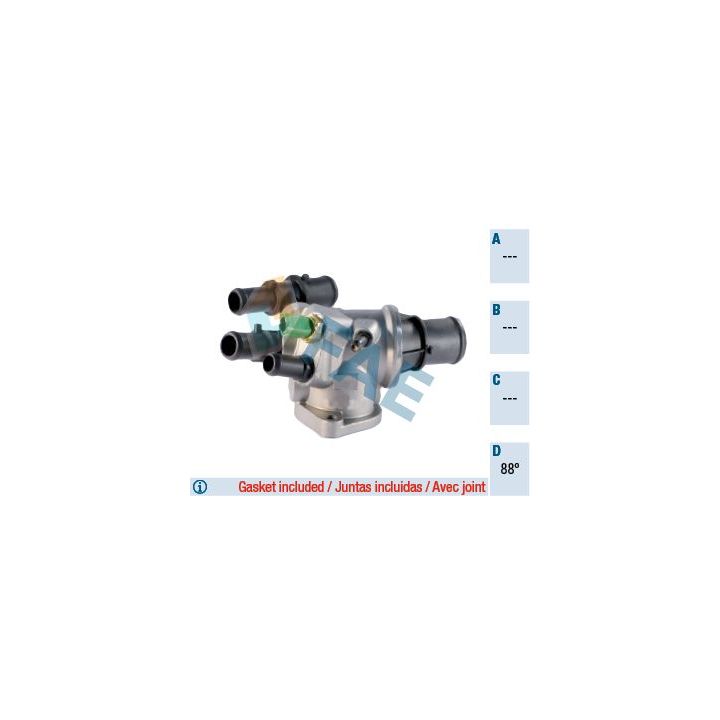 Termostatas, aušinimo skystis FAE 5341388