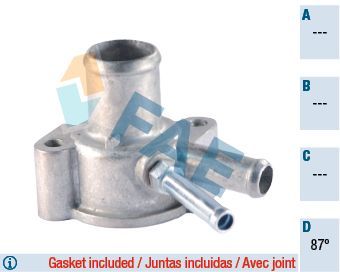 Termostatas, aušinimo skystis FAE 5343587