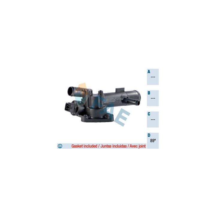 Termostatas, aušinimo skystis FAE 5350589