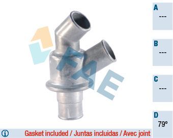 Termostatas, aušinimo skystis FAE 5351079