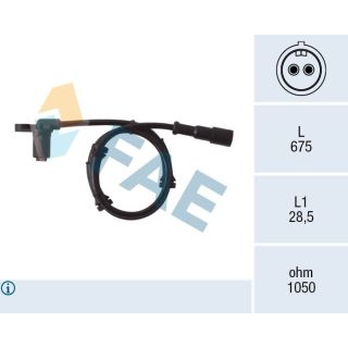 Jutiklis, rato greitis FAE 78006
