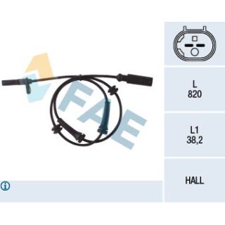 Jutiklis, rato greitis FAE 78049