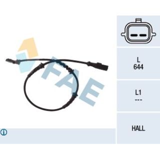 Jutiklis, rato greitis FAE 78055