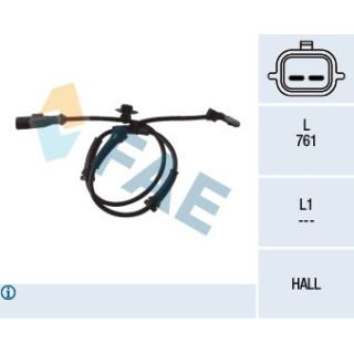 Jutiklis, rato greitis FAE 78096