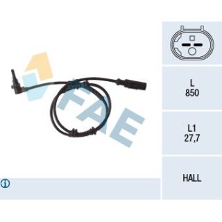 Jutiklis, rato greitis FAE 78112