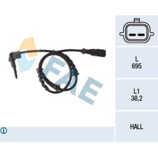 Jutiklis, rato greitis FAE 78119