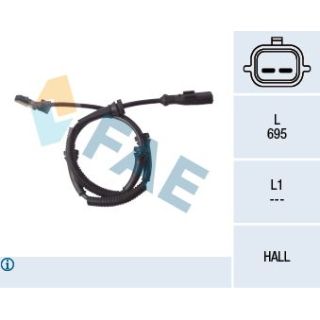 Jutiklis, rato greitis FAE 78124