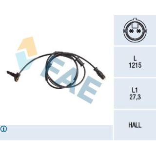 Jutiklis, rato greitis FAE 78154