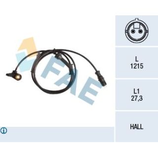 Jutiklis, rato greitis FAE 78155