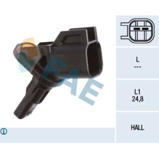 Jutiklis, rato greitis FAE 78180