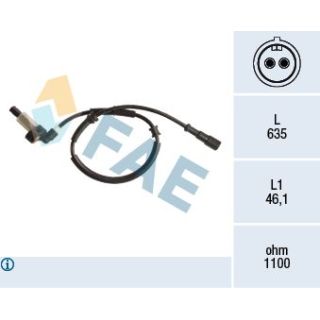 Jutiklis, rato greitis FAE 78192