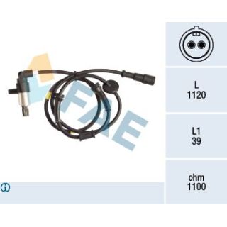 Jutiklis, rato greitis FAE 78197