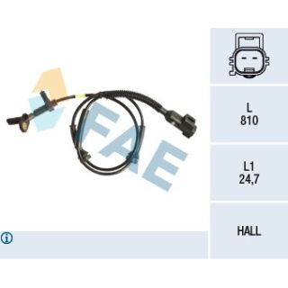 Jutiklis, rato greitis FAE 78211