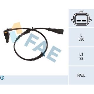 Jutiklis, rato greitis FAE 78219