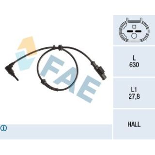 Jutiklis, rato greitis FAE 78241