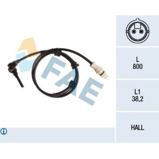 Jutiklis, rato greitis FAE 78242