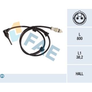 Jutiklis, rato greitis FAE 78243