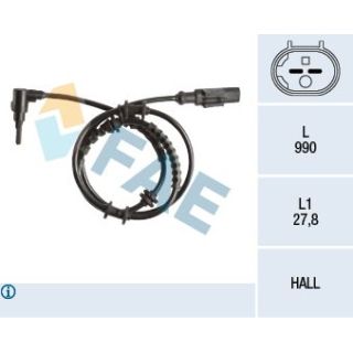 Jutiklis, rato greitis FAE 78244