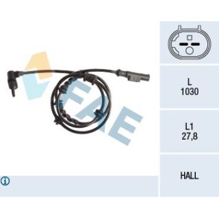 Jutiklis, rato greitis FAE 78246