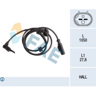 Jutiklis, rato greitis FAE 78250