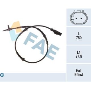 Jutiklis, rato greitis FAE 78265