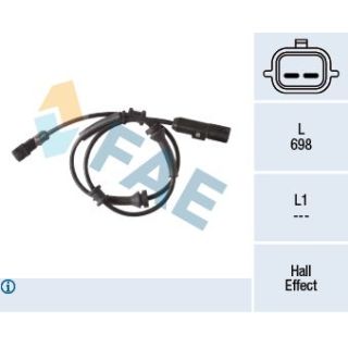 Jutiklis, rato greitis FAE 78281