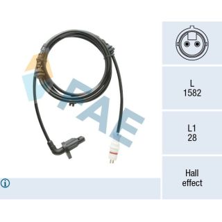 Jutiklis, rato greitis FAE 78329