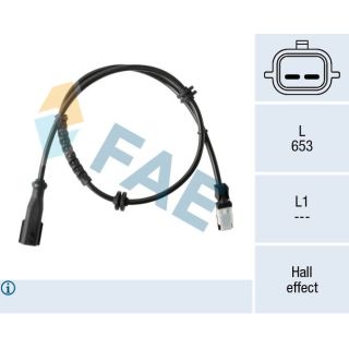 Jutiklis, rato greitis FAE 78331