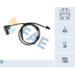 Jutiklis, rato greitis FAE 78354