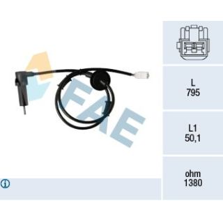 Jutiklis, rato greitis FAE 78356