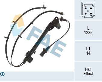 Jutiklis, rato greitis FAE 78357