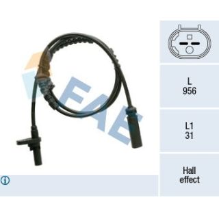 Jutiklis, rato greitis FAE 78361
