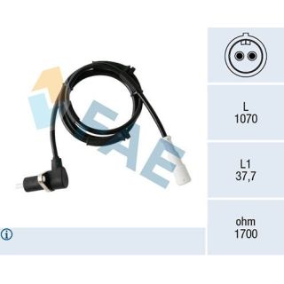 Jutiklis, rato greitis FAE 78388