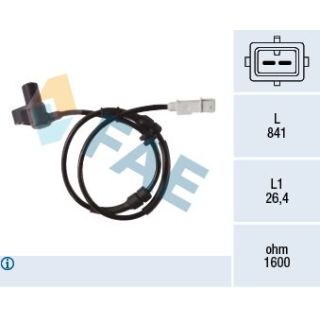 Jutiklis, rato greitis FAE 78404