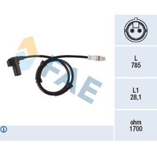 Jutiklis, rato greitis FAE 78408