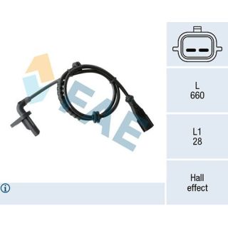 Jutiklis, rato greitis FAE 78410