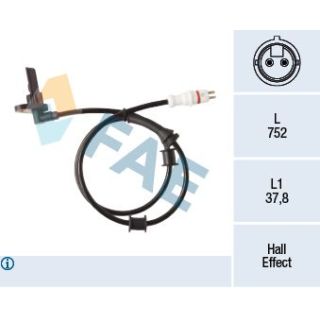 Jutiklis, rato greitis FAE 78412