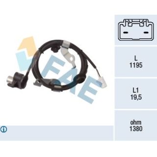 Jutiklis, rato greitis FAE 78476