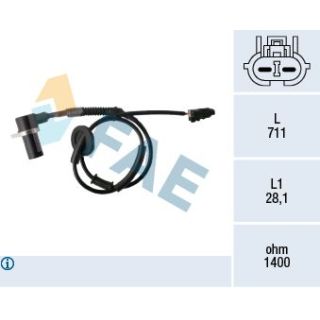 Jutiklis, rato greitis FAE 78477