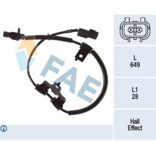 Jutiklis, rato greitis FAE 78478