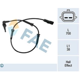 Jutiklis, rato greitis FAE 78503