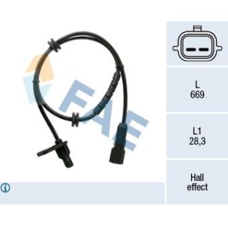 Jutiklis, rato greitis FAE 78532