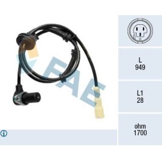 Jutiklis, rato greitis FAE 78533