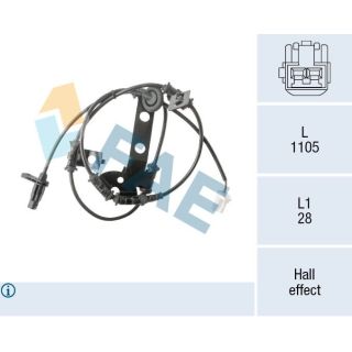 Jutiklis, rato greitis FAE 78568