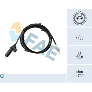 Jutiklis, rato greitis FAE 78577