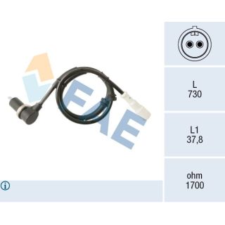 Jutiklis, rato greitis FAE 78587